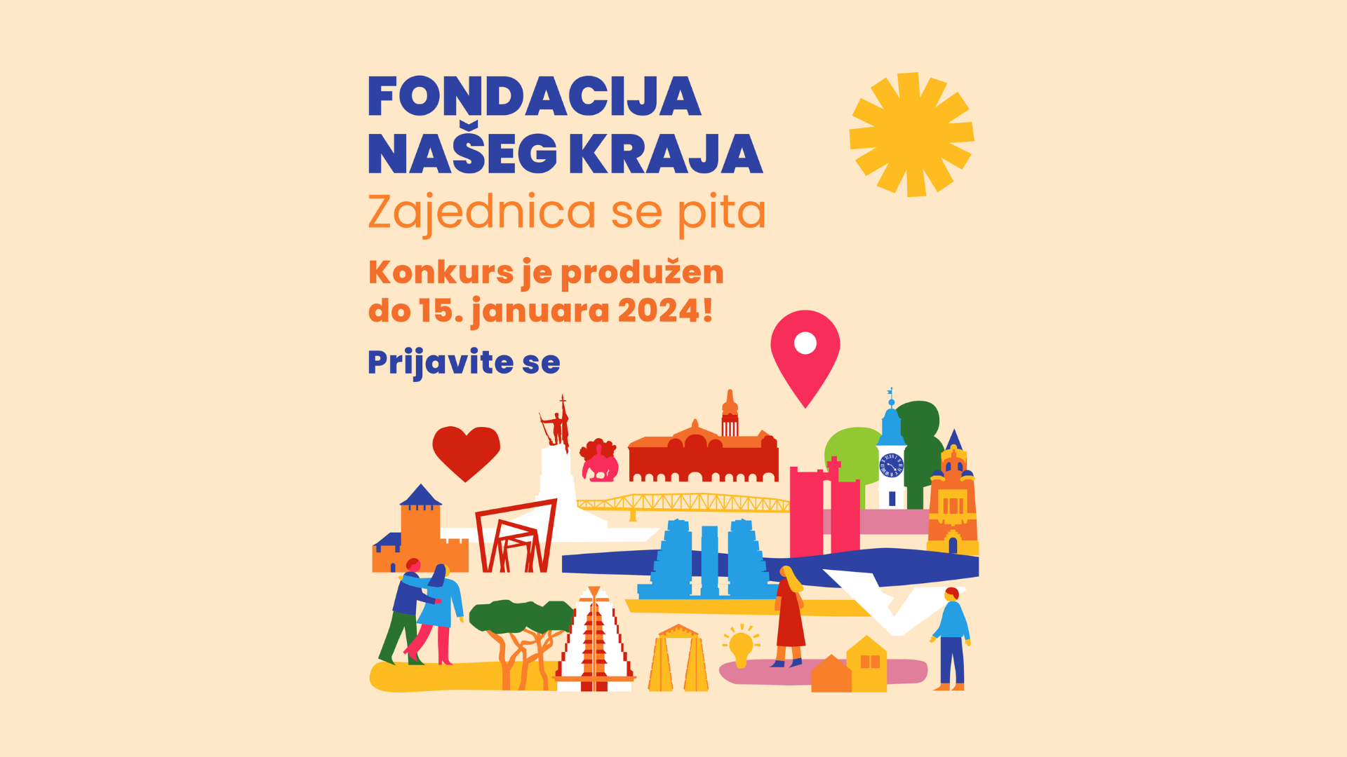 Lokalne fondacije produzen konkurs